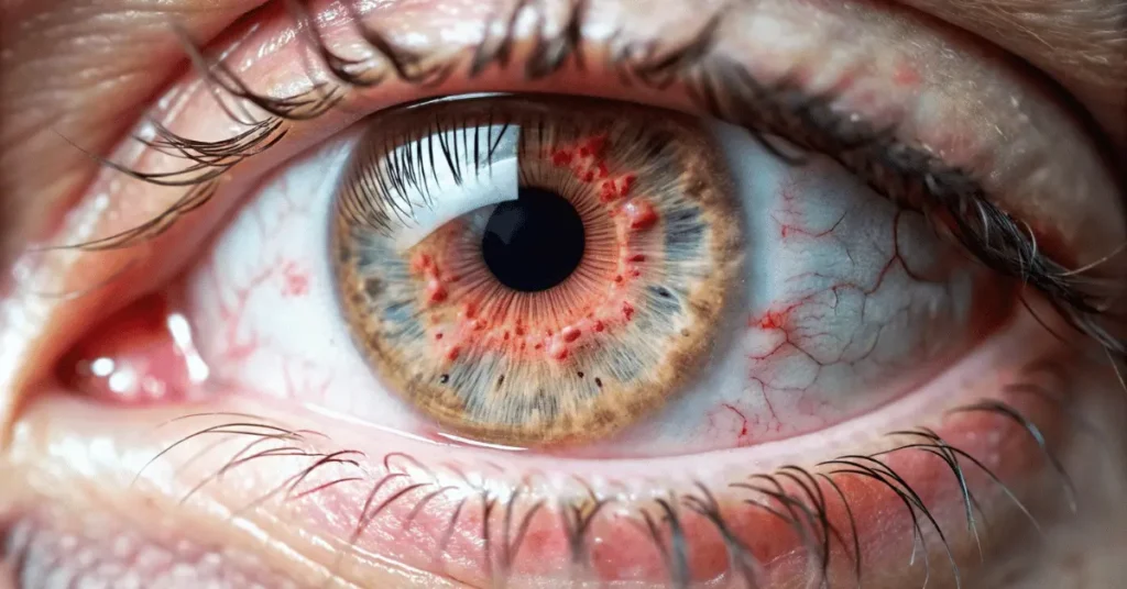 an eye infection
